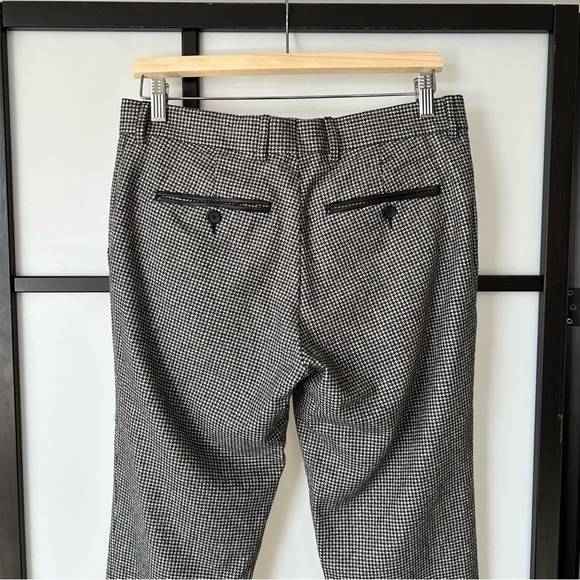 [46] The Kooples Women’s Houndstooth Fitted & Structured Straight Leg Trouser - Picture 7 of 14